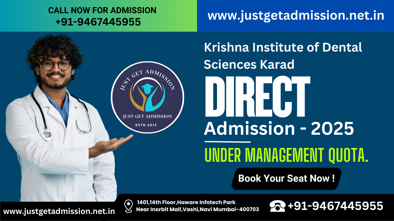 9372261584@Direct Admission In Krishna Institute of Dental Sciences Karad